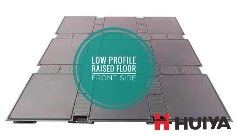 low profile bare raised floor